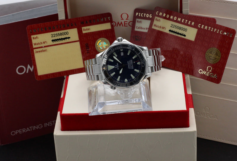 Omega Seamaster Diver 300 M 2255.80.00 - 2006 - Omega horloge - Omega kopen - Omega heren horloge - Trophies Watches