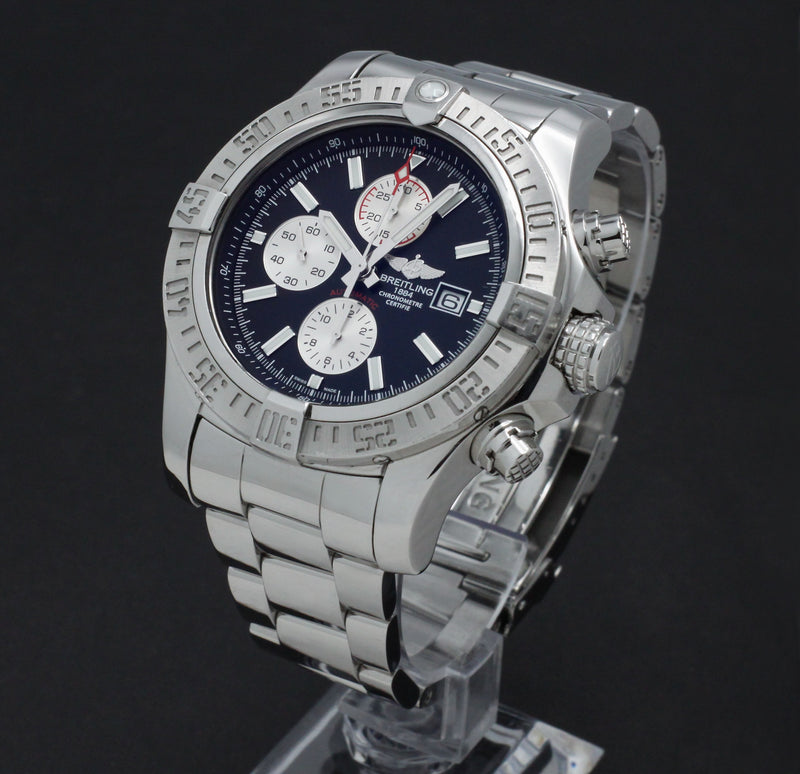 Breitling Super Avenger II A13371 - 2013 - Breitling horloge - Breitling kopen - Breitling heren horloge - Trophies Watches