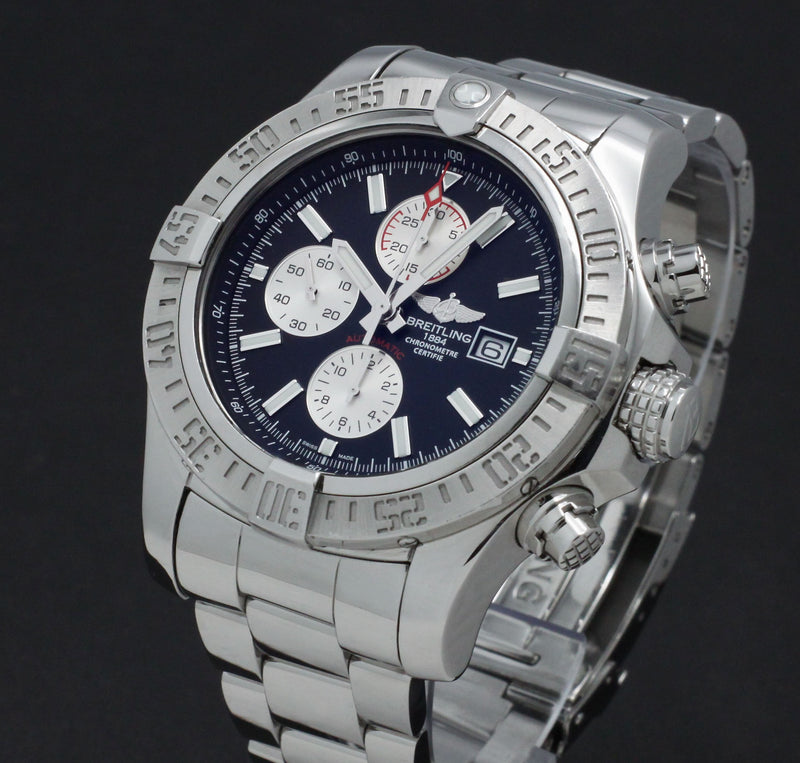 Breitling Super Avenger II A13371 - 2013 - Breitling horloge - Breitling kopen - Breitling heren horloge - Trophies Watches