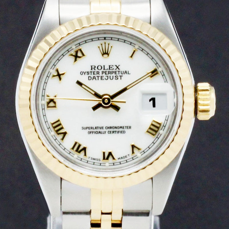 Rolex Lady-Datejust 69173 - 1997 - Rolex horloge - Rolex kopen - Rolex dames horloge - Trophies Watches