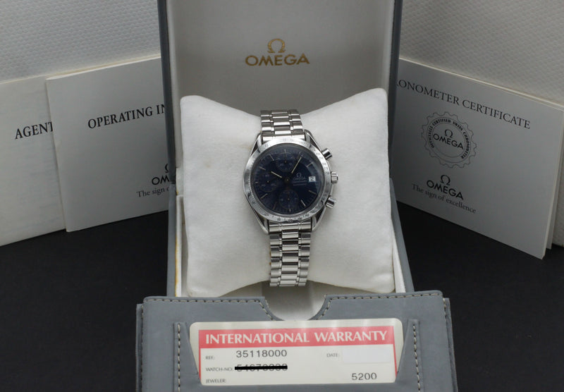 Omega Speedmaster 3511.80.00 - 1993 - Omega horloge - Omega kopen - Omega heren horloge - Trophies Watches