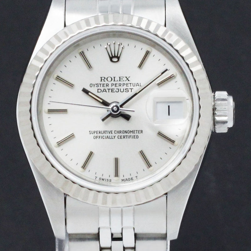 Rolex Oyster Perpetual Lady Datejust 69174 - 1990 - Rolex horloge - Rolex kopen - Rolex dames horloge - Trophies Watche