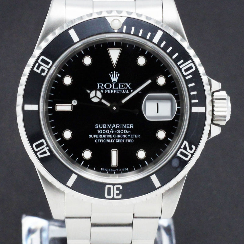 Rolex Submariner 16610 - 1995 - Rolex horloge - Rolex kopen - Rolex heren horloge - Trophies Watches