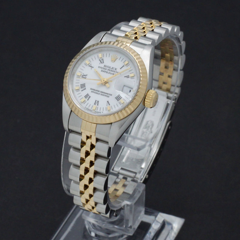 Rolex Lady-Datejust 69173 - 1994 - Rolex horloge - Rolex kopen - Rolex dames horloge - Trophies Watches