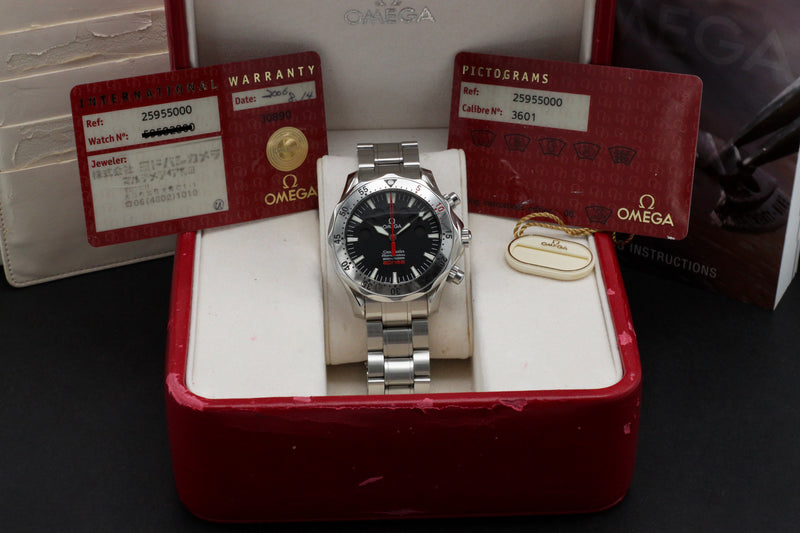 Omega Seamaster Apnea 2595.50.00 - 2006 - Omega horloge - Omega kopen - Omega heren horloge - Trophies Watches