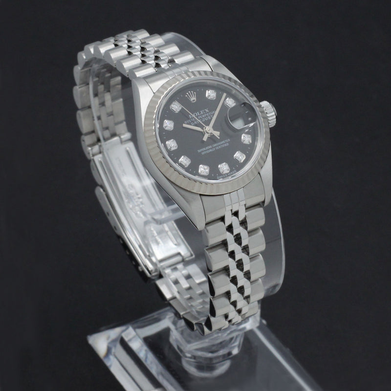 Rolex Oyster Perpetual Lady Datejust 79174G - 2001 - Rolex horloge - Rolex kopen - Rolex dames horloge - Trophies Watche