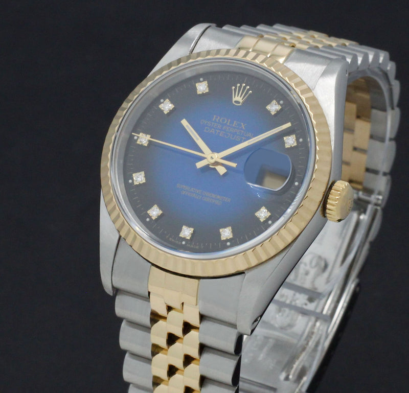 Rolex Datejust 16233G - 1990 - Rolex horloge - Rolex kopen - Rolex heren horloge - Trophies Watches