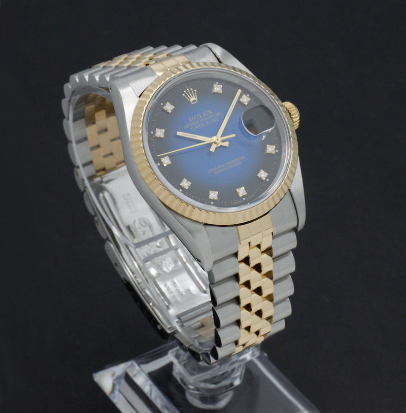 Rolex Datejust 16233G - 1990 - Rolex horloge - Rolex kopen - Rolex heren horloge - Trophies Watches