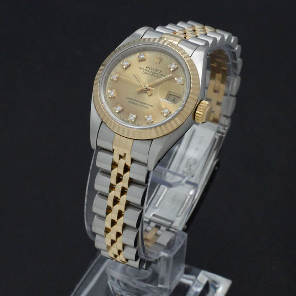 Rolex Lady-Datejust 69173G - 1992 - Rolex horloge - Rolex kopen - Rolex dames horloge - Trophies Watches