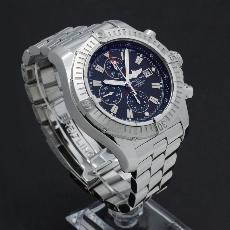 Breitling Super Avenger A13370- 2012 - Breitling horloge - Breitling kopen - Breitling heren horloge - Trophies Watches