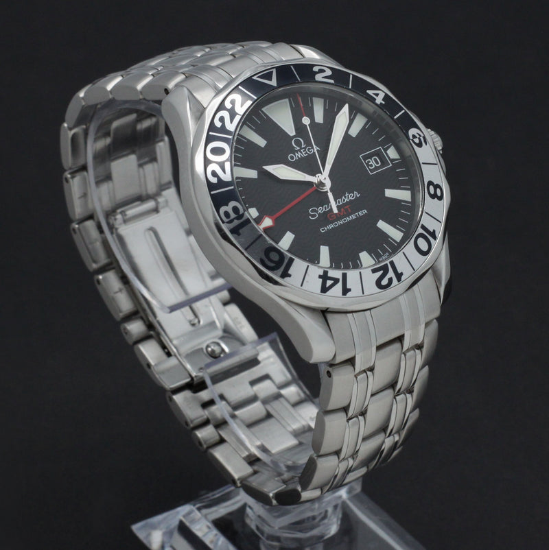 Omega Seamaster 2534.50.00 GMT 300M - 2001 - Omega horloge - Omega kopen - Omega heren horloge - Trophies Watches