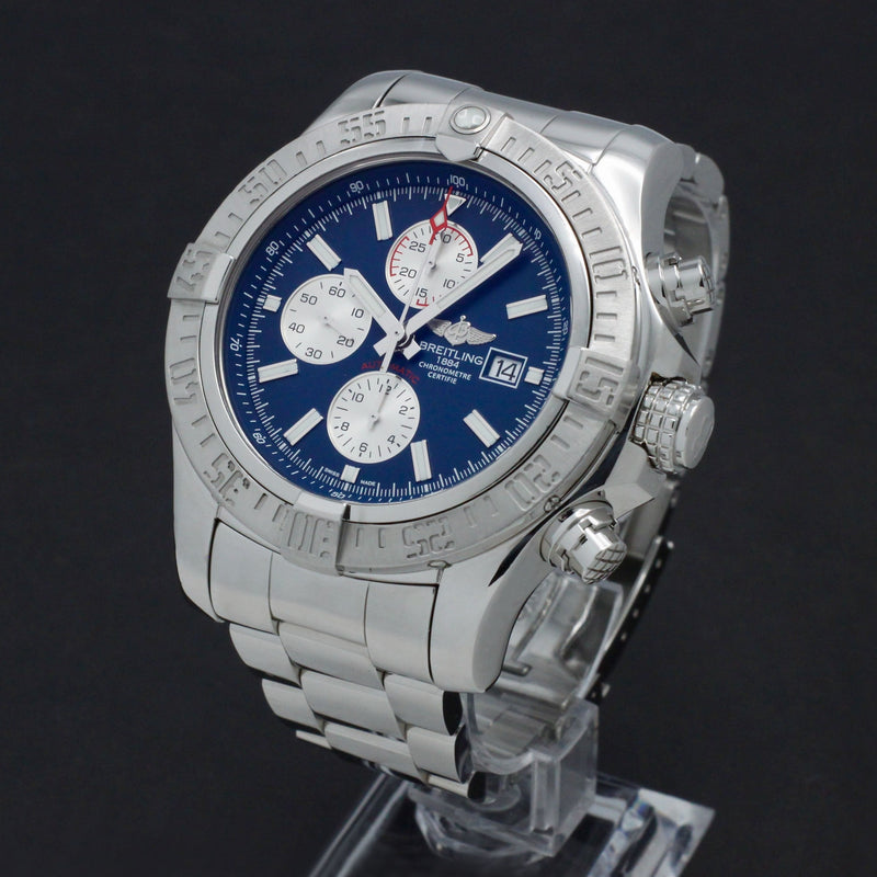 Breitling Super Avenger II A13371 - 2014 - Breitling horloge - Breitling kopen - Breitling heren horloge - Trophies Watches