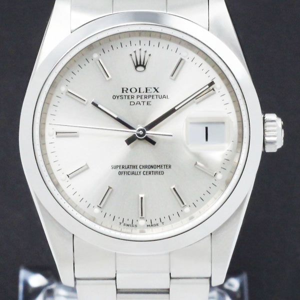 Rolex Oyster Perpetual Date 15200 - 1989 - Rolex horloge - Rolex kopen - Rolex heren horloge - Trophies Watches