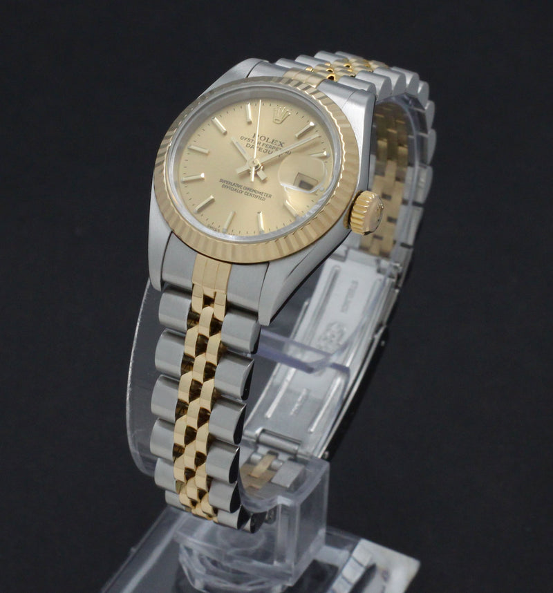 Rolex Lady-Datejust 79173 - 2003 - Rolex horloge - Rolex kopen - Rolex dames horloge - Trophies Watches