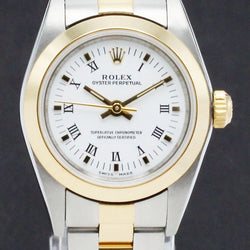 Rolex Oyster Perpetual 76183 - 2004 - Rolex horloge - Rolex kopen - Rolex dames horloge - Trophies Watches