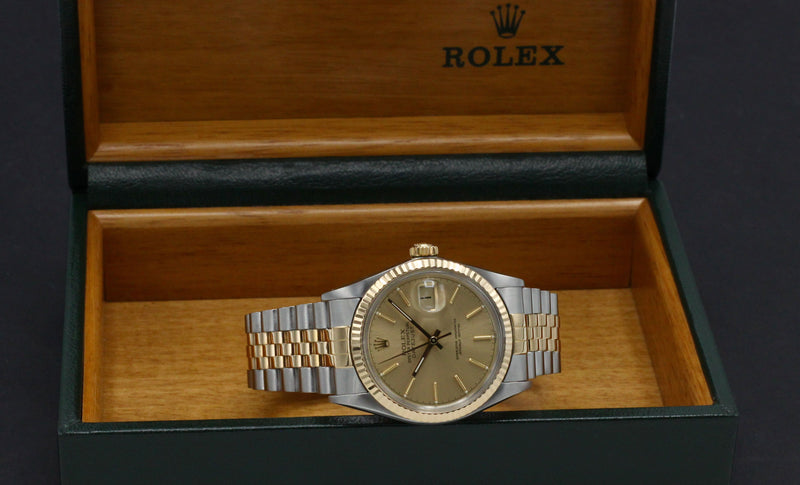 Rolex Datejust 16013 - 1987 - Rolex horloge - Rolex kopen - Rolex heren horloge - Trophies Watches