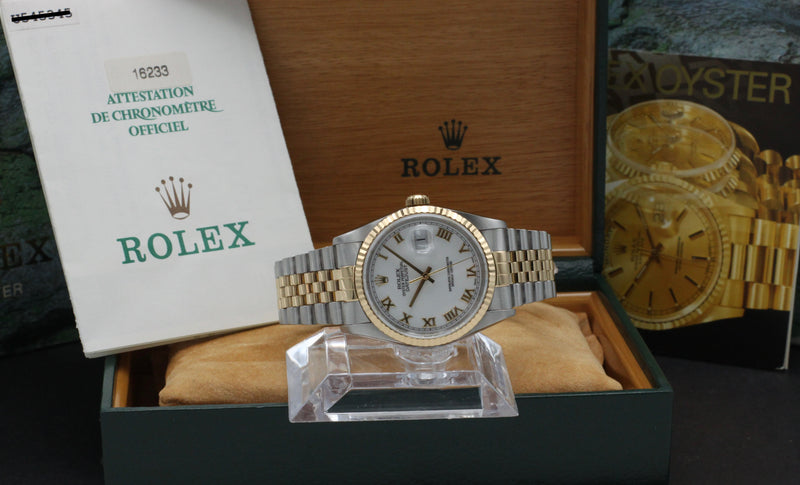 Rolex Datejust 16233 - 1997 - Rolex horloge - Rolex kopen - Rolex heren horloge - Trophies Watches