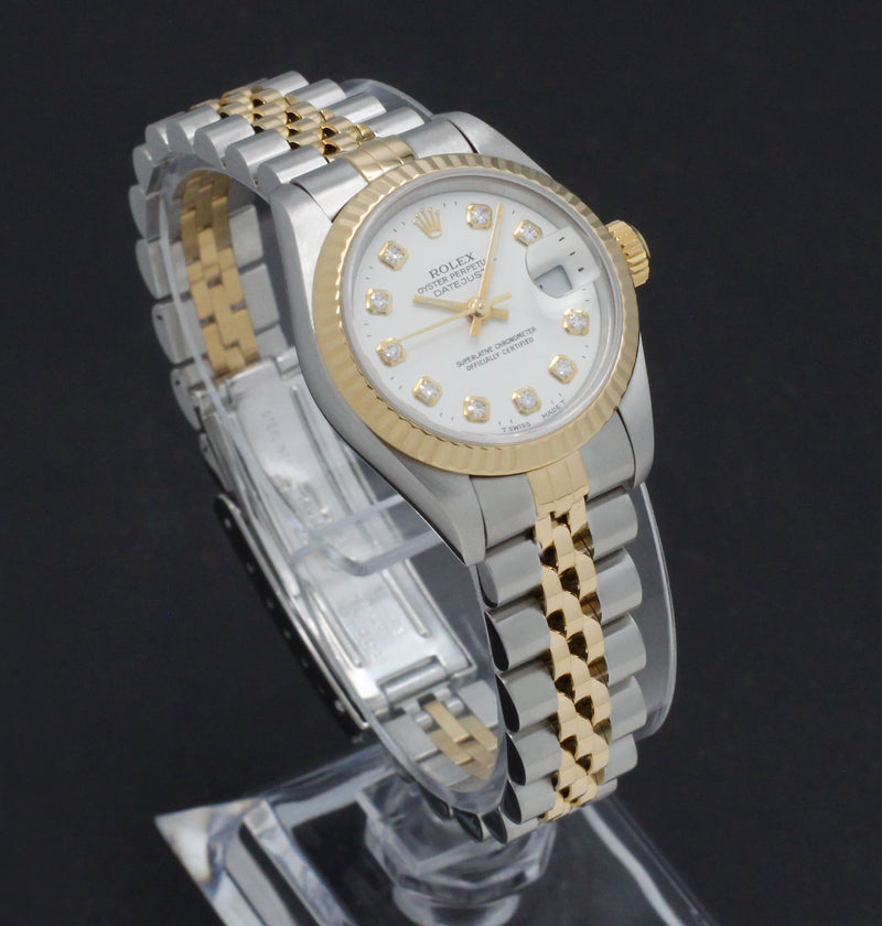 Rolex Lady-Datejust 69173G - 1995 - Rolex horloge - Rolex kopen - Rolex dames horloge - Trophies Watches