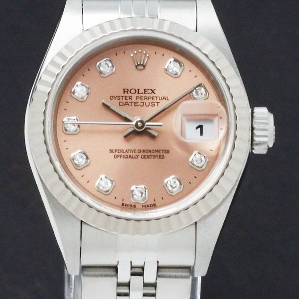 Rolex Oyster Perpetual Lady Datejust 79174G - 2002 - Rolex horloge - Rolex kopen - Rolex dames horloge - Trophies Watche