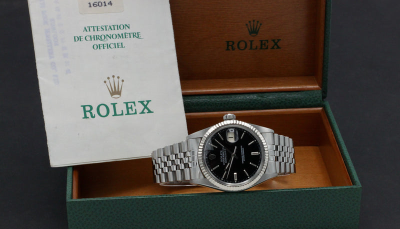 Rolex Datejust 16014 - 1988 - Rolex horloge - Rolex kopen - Rolex heren horloge - Trophies Watches