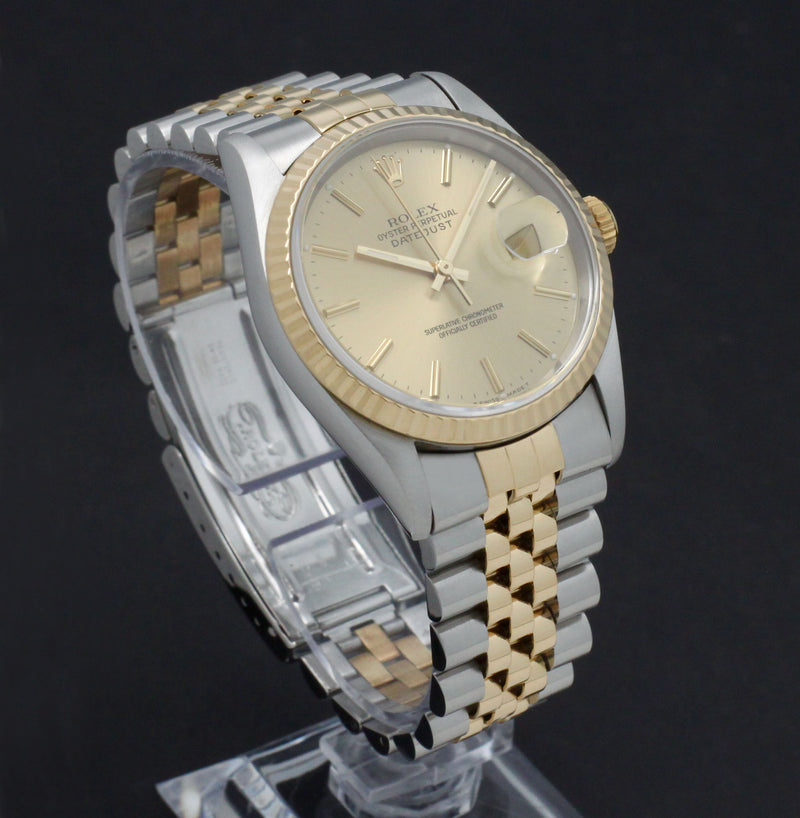 Rolex Datejust 16233 - 1994 - Rolex horloge - Rolex kopen - Rolex heren horloge - Trophies Watches