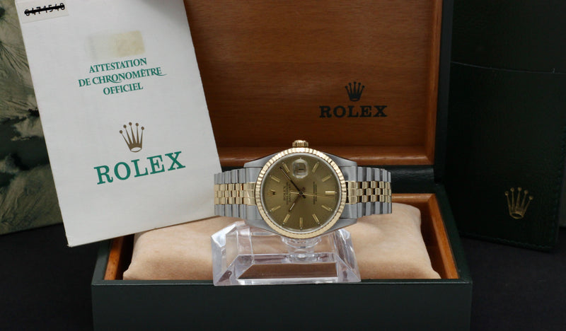 Rolex Datejust 16233 - 1994 - Rolex horloge - Rolex kopen - Rolex heren horloge - Trophies Watches