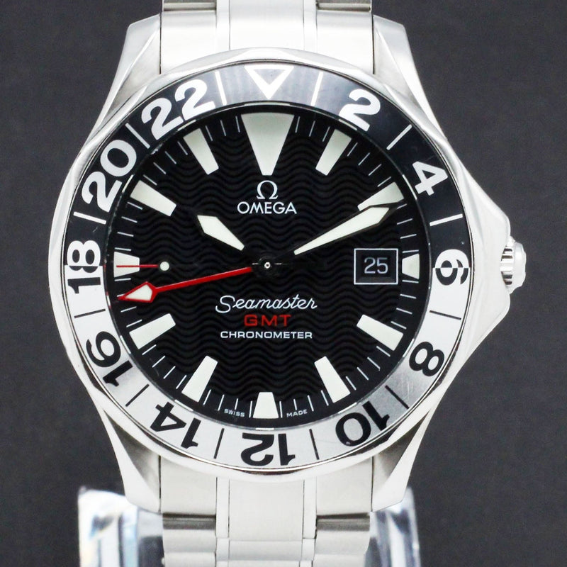 Omega Seamaster 2234.50 GMT 300M - 2003 - Omega horloge - Omega kopen - Omega heren horloge - Trophies Watches