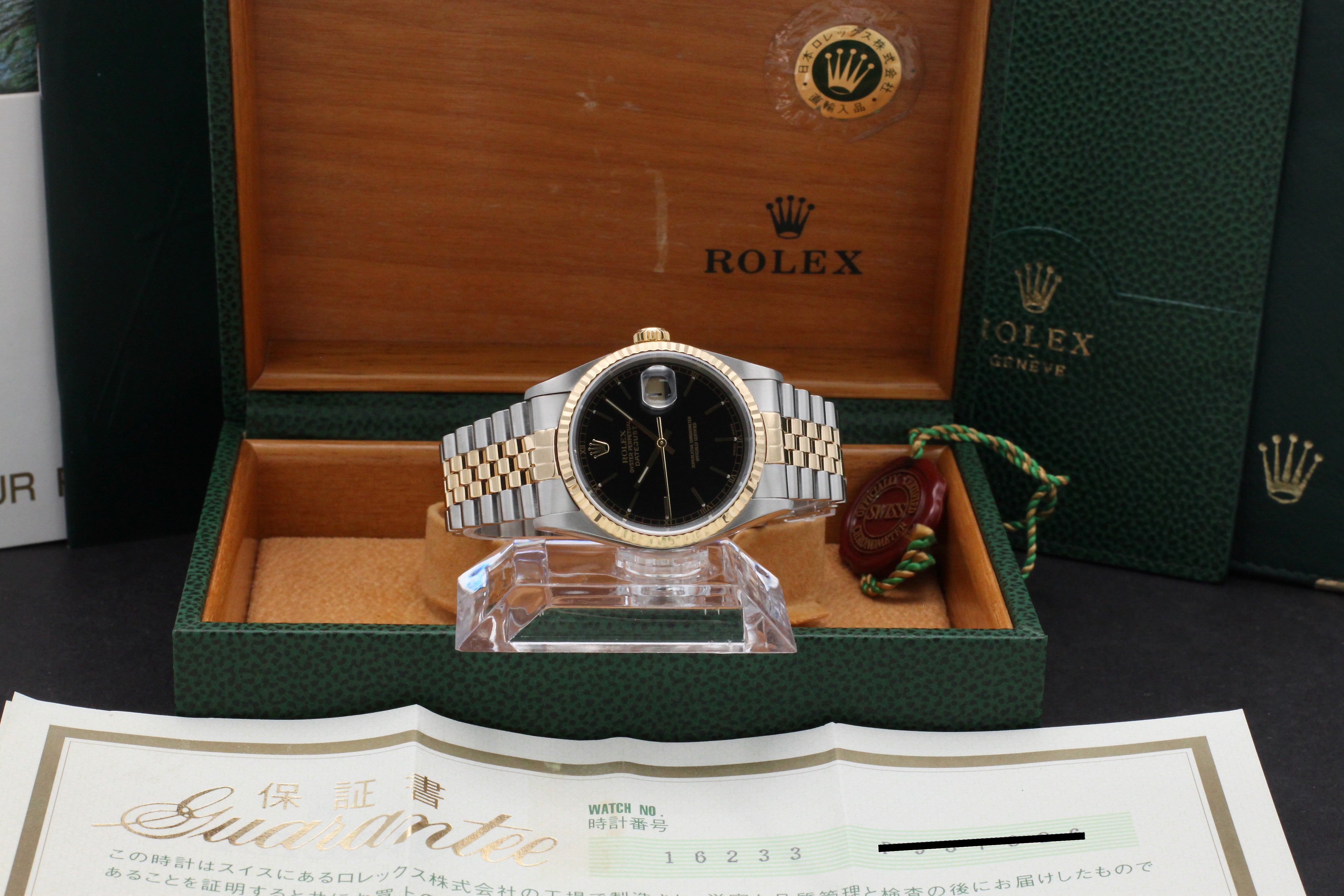 Rolex Datejust 16233 - 2003 - Rolex horloge - Rolex kopen - Rolex heren horloge - Trophies Watches