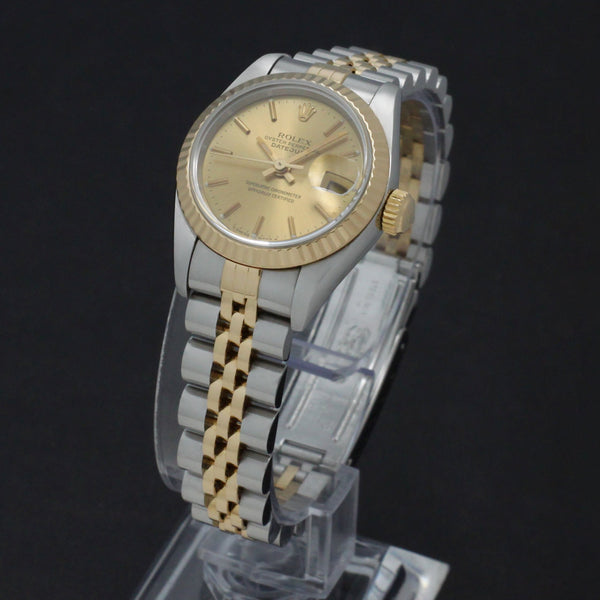 Rolex Lady-Datejust 69173 - 1994 - Rolex horloge - Rolex kopen - Rolex dames horloge - Trophies Watches