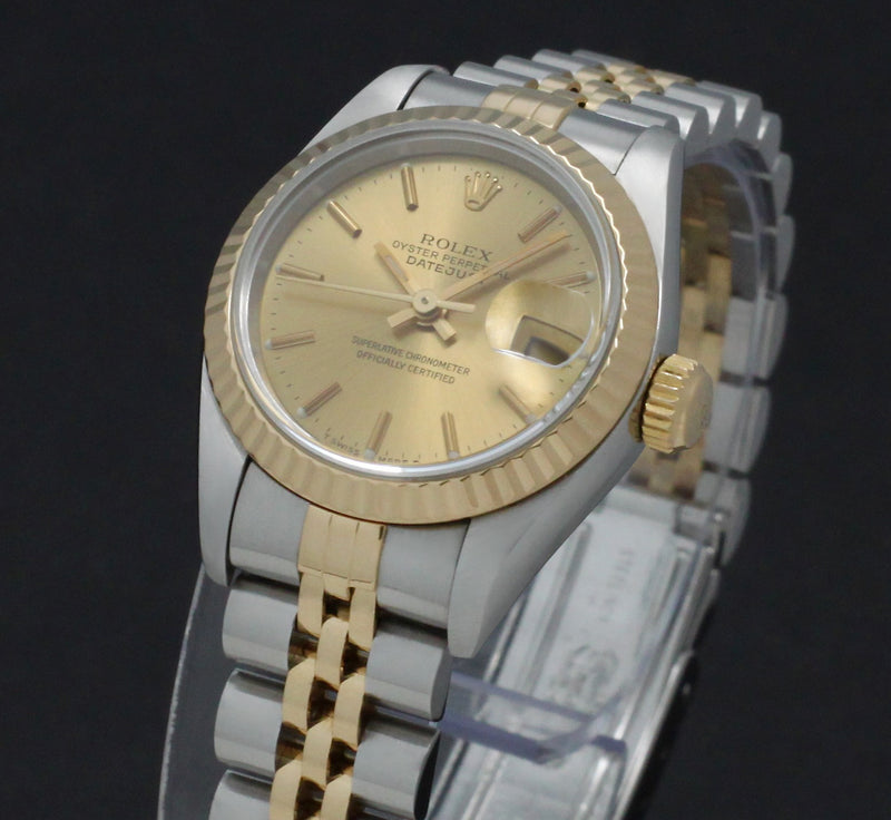 Rolex Lady-Datejust 69173 - 1994 - Rolex horloge - Rolex kopen - Rolex dames horloge - Trophies Watches