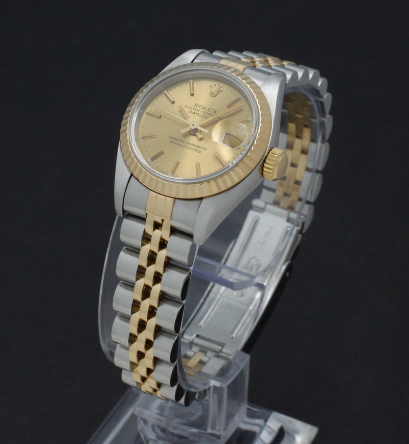 Rolex Lady-Datejust 69173 - 1994 - Rolex horloge - Rolex kopen - Rolex dames horloge - Trophies Watches