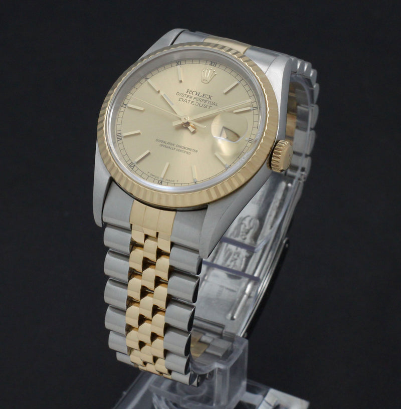 Rolex Datejust 16233 - 2000 - Rolex horloge - Rolex kopen - Rolex heren horloge - Trophies Watches