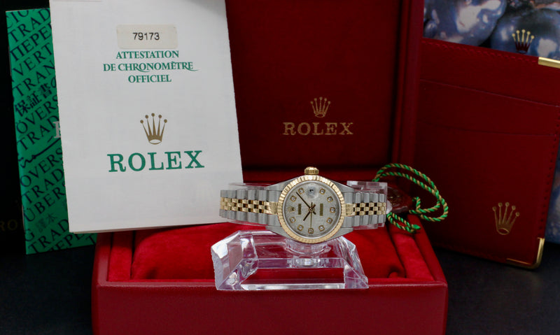 Rolex Lady-Datejust 79173G - 1999 - Rolex horloge - Rolex kopen - Rolex dames horloge - Trophies Watches