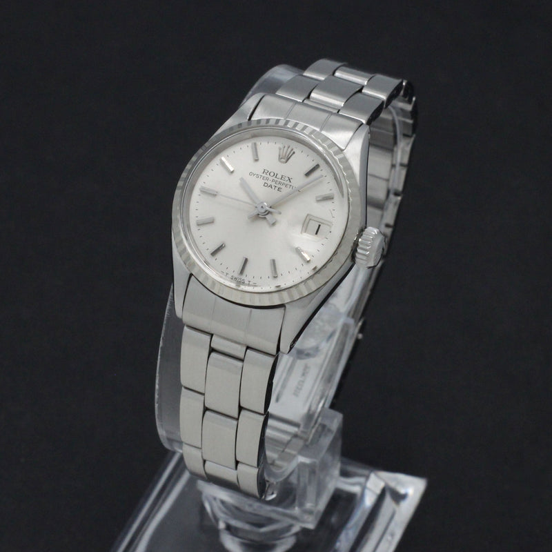 Rolex Oyster Perpetual Lady Date 6517 - 1966 - Rolex horloge - Rolex kopen - Rolex dames horloge - Trophies Watches