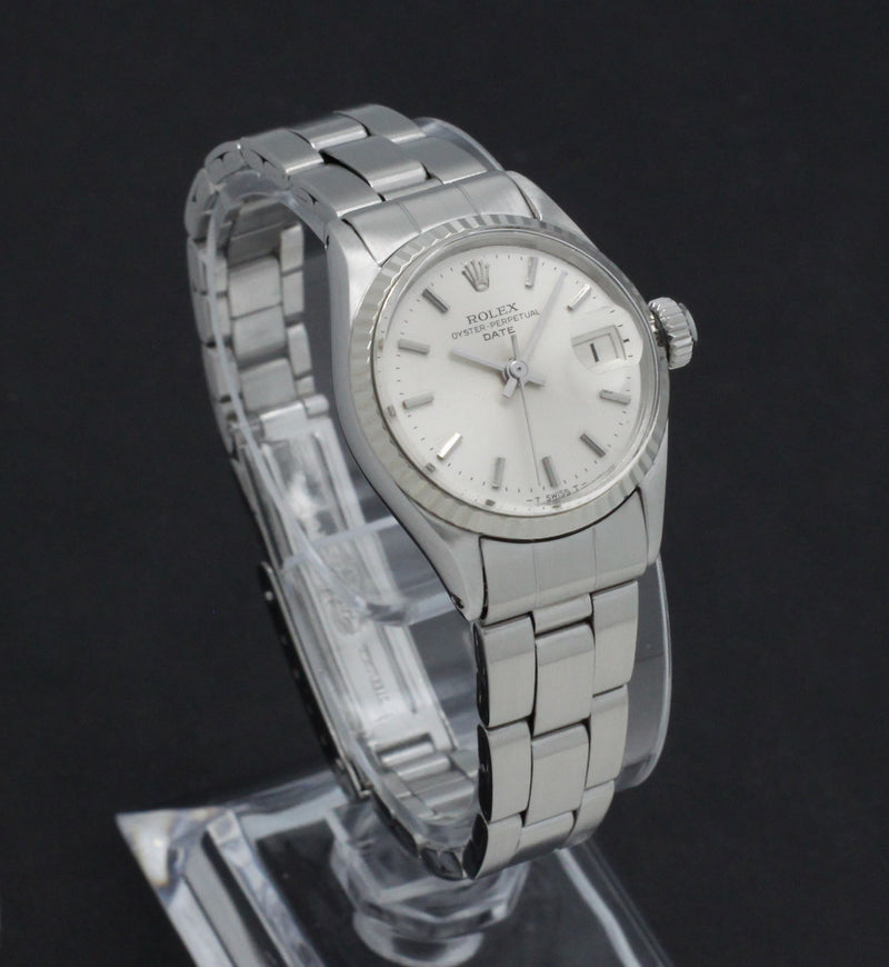 Rolex Oyster Perpetual Lady Date 6517 - 1966 - Rolex horloge - Rolex kopen - Rolex dames horloge - Trophies Watches