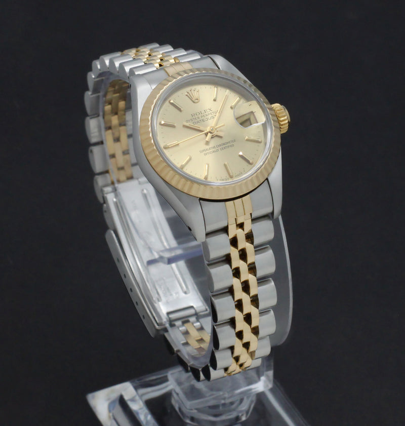 Rolex Lady-Datejust 69173 - 1986 - Rolex horloge - Rolex kopen - Rolex dames horloge - Trophies Watches