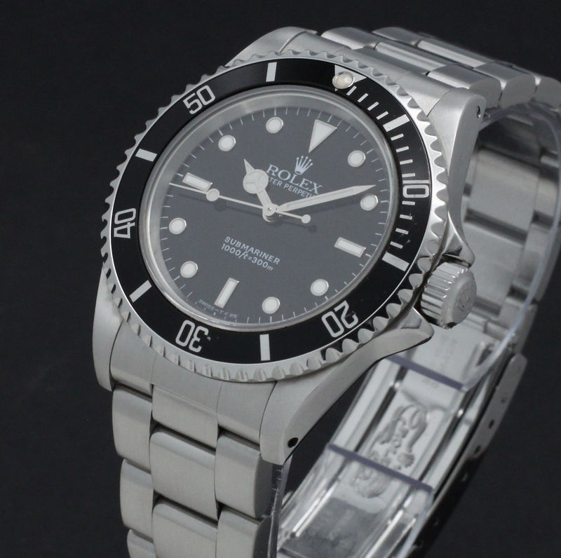 Rolex Submariner 14060 - 1998 - Rolex horloge - Rolex kopen - Rolex heren horloge - Trophies Watches