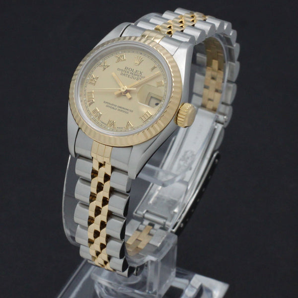 Rolex Lady-Datejust 69173 - 1997 - Rolex horloge - Rolex kopen - Rolex dames horloge - Trophies Watches