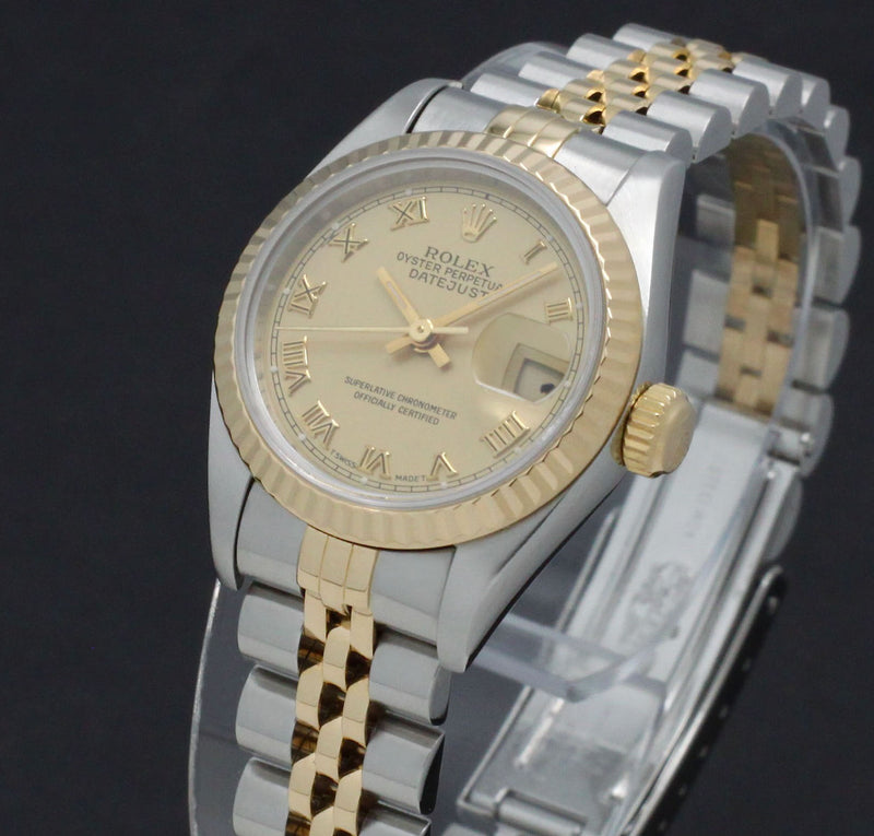 Rolex Lady-Datejust 69173 - 1997 - Rolex horloge - Rolex kopen - Rolex dames horloge - Trophies Watches