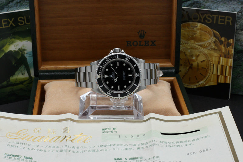 Rolex Submariner 14060 - 1998 - Rolex horloge - Rolex kopen - Rolex heren horloge - Trophies Watches