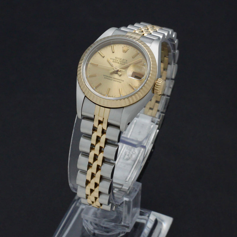 Rolex Lady-Datejust 69173 - 1993 - Rolex horloge - Rolex kopen - Rolex dames horloge - Trophies Watches