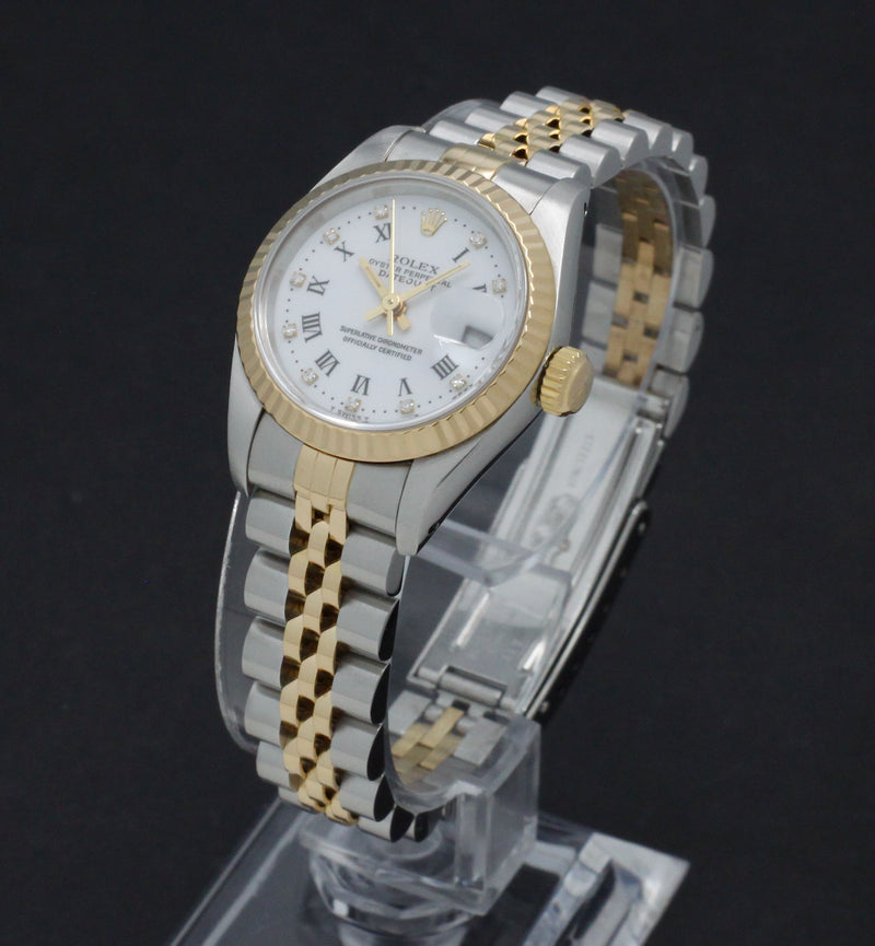 Rolex Lady-Datejust 69173G - 1991 - Rolex horloge - Rolex kopen - Rolex dames horloge - Trophies Watches