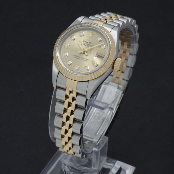 Rolex Lady-Datejust 69173G - 1996 - Rolex horloge - Rolex kopen - Rolex dames horloge - Trophies Watches