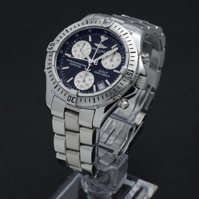 Breitling Colt Chronograph A73350 - 2004 - Breitling horloge - Breitling kopen - Breitling heren horloge - Trophies Watches