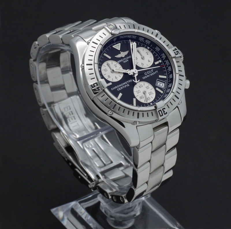 Breitling Colt Chronograph A73350 - 2004 - Breitling horloge - Breitling kopen - Breitling heren horloge - Trophies Watches