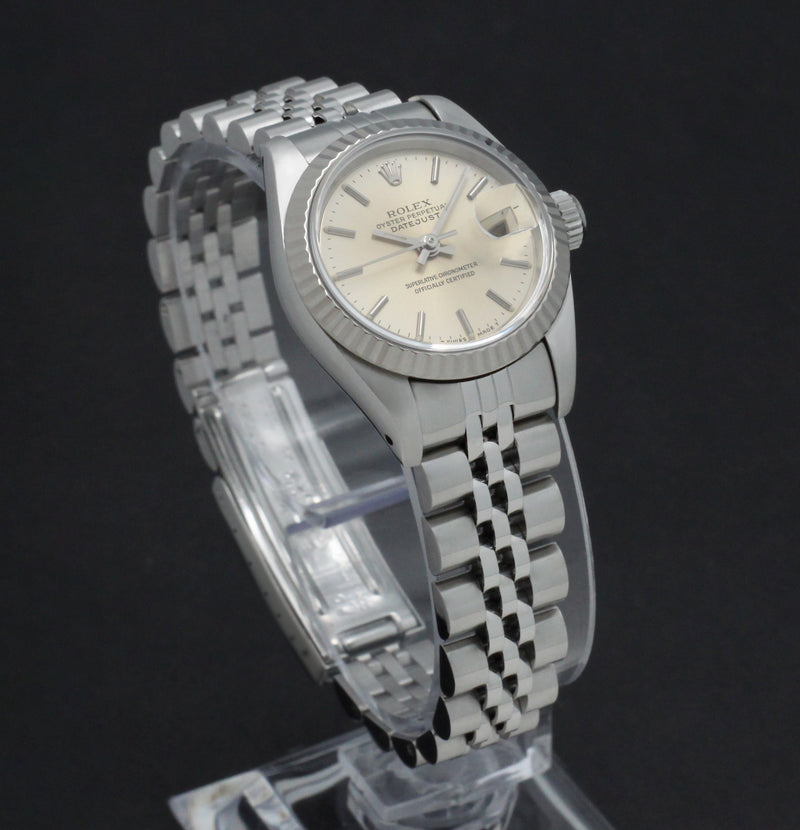 Rolex Oyster Perpetual Lady Datejust 69174 - 1991 - Rolex horloge - Rolex kopen - Rolex dames horloge - Trophies Watches