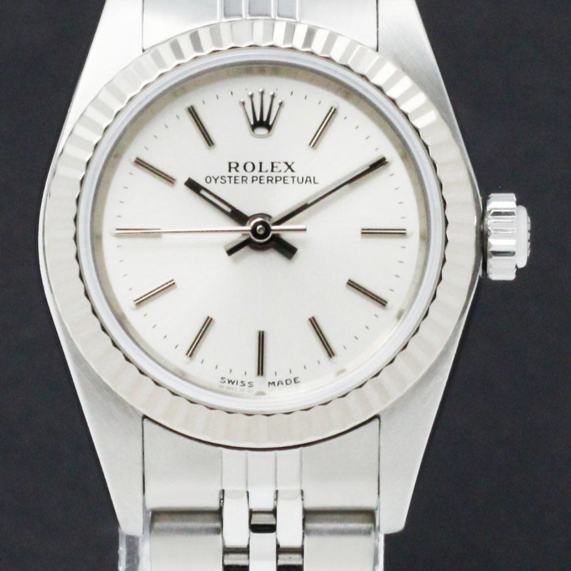 Rolex Oyster Perpetual 76094 - 1999 - Rolex horloge - Rolex kopen - Rolex dames horloge - Trophies Watches