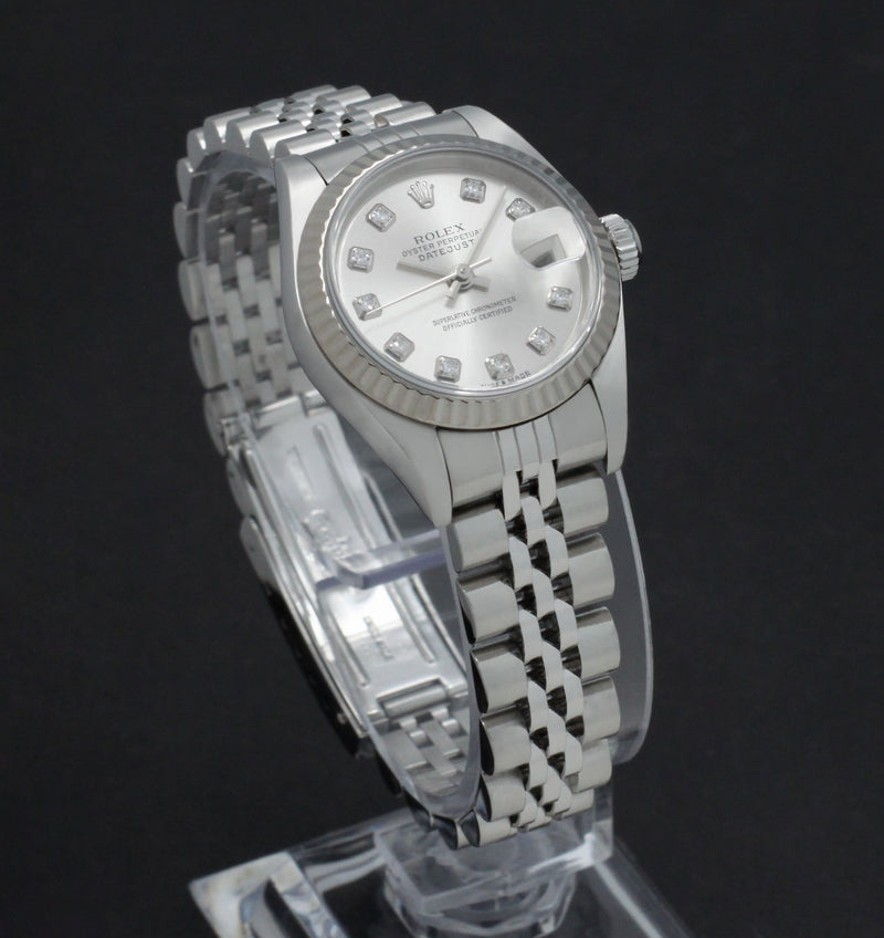 Rolex Oyster Perpetual Lady Datejust 79174G - 2005 - Rolex horloge - Rolex kopen - Rolex dames horloge - Trophies Watche