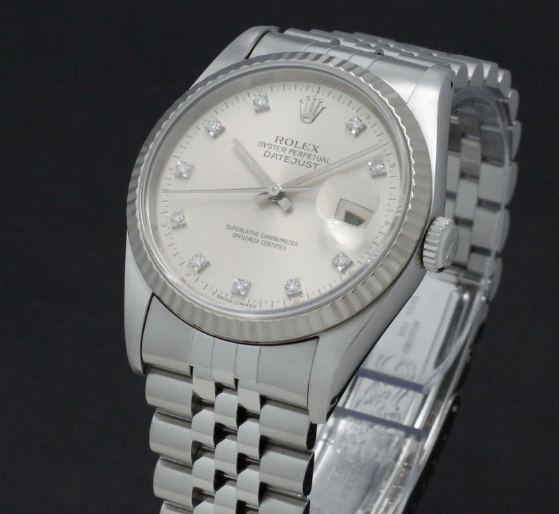 Rolex Datejust 16234G - 1993 - Rolex horloge - Rolex kopen - Rolex heren horloge - Trophies Watches