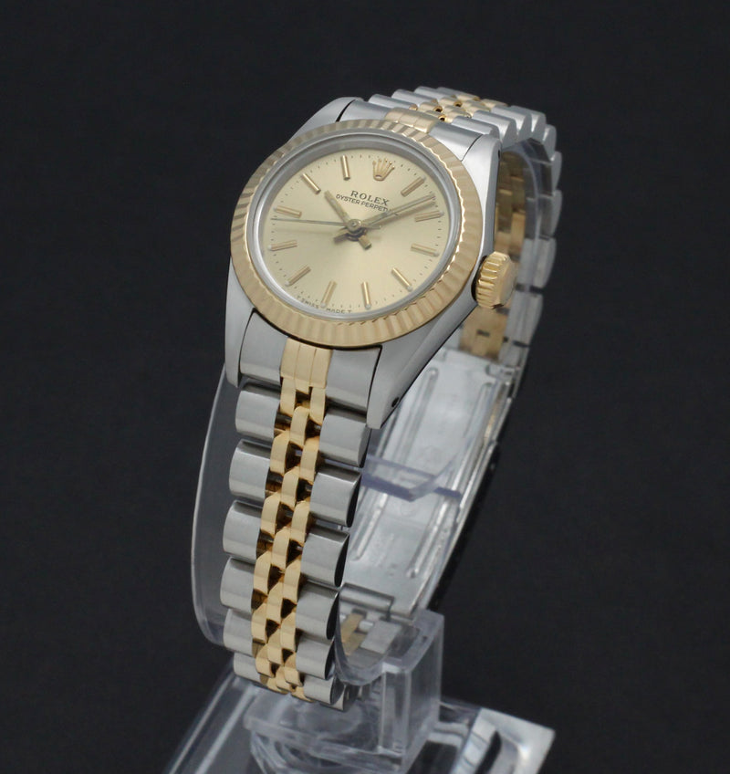 Rolex Oyster Perpetual 67193 - 1989 - Rolex horloge - Rolex kopen - Rolex dames horloge - Trophies Watches